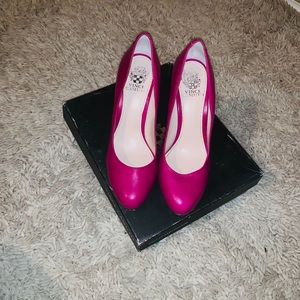 Vince Camuto Deep Magenta /Steel